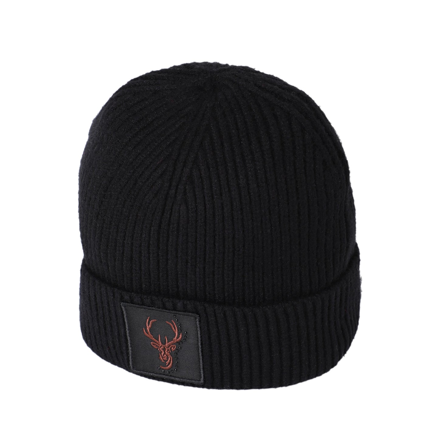 Mützen & Schals / Mütze Hirsch - Schwarz grob