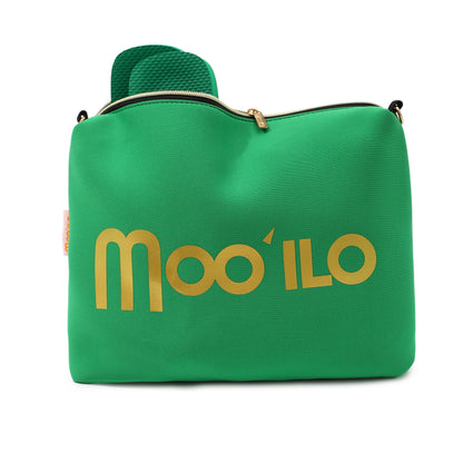 Pantolette / Totenkopf - Grün Set B