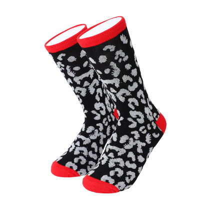 Socken / Leo Schwarz-Silber - 6er Set