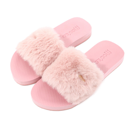 Pantolette / Teddy - Rose