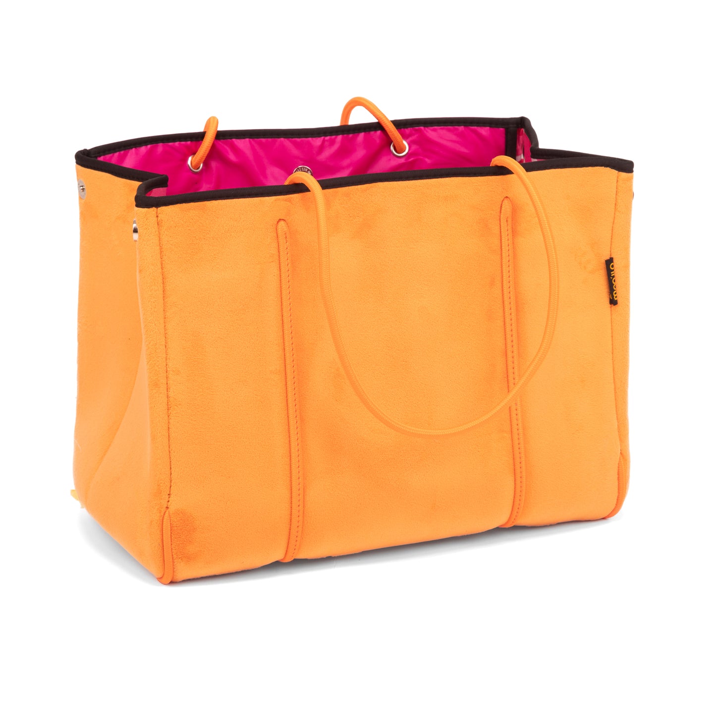 Taschen / Neopren-Samt-Tasche Lilly - Orange