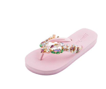 Flip-Flop / Diamant - Bunt-Rose