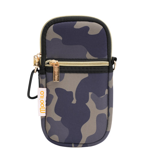 Taschen / Neopren-Handytasche Henry - Camouflage Khaki